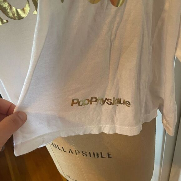 POP PHYSIQUE | plié. relevé. oversized boxy t shirt S - Picture 4 of 11